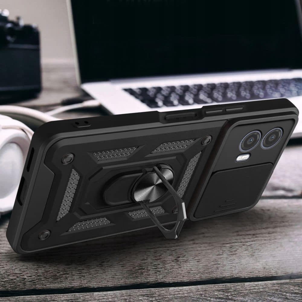Techsuit CamShield Series - θήκη για Motorola Moto G73 - Μαύρο 5