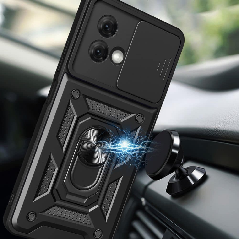 Techsuit CamShield Series - θήκη για Motorola Moto G84 - Μαύρο 4