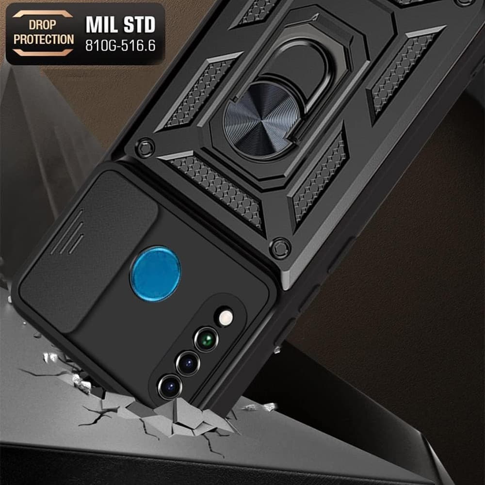 Techsuit CamShield Series - θήκη για Huawei P30 Lite / New Edition - Μαύρο 5