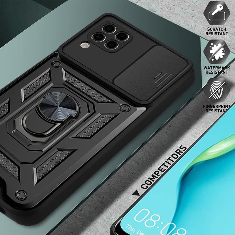 Techsuit CamShield Series - θήκη για Huawei P40 lite - Μαύρο 3