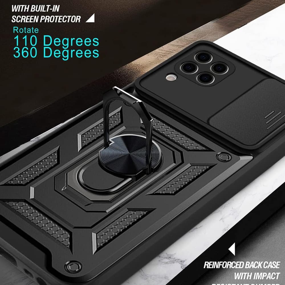 Techsuit CamShield Series - θήκη για Huawei P40 lite - Μαύρο 5