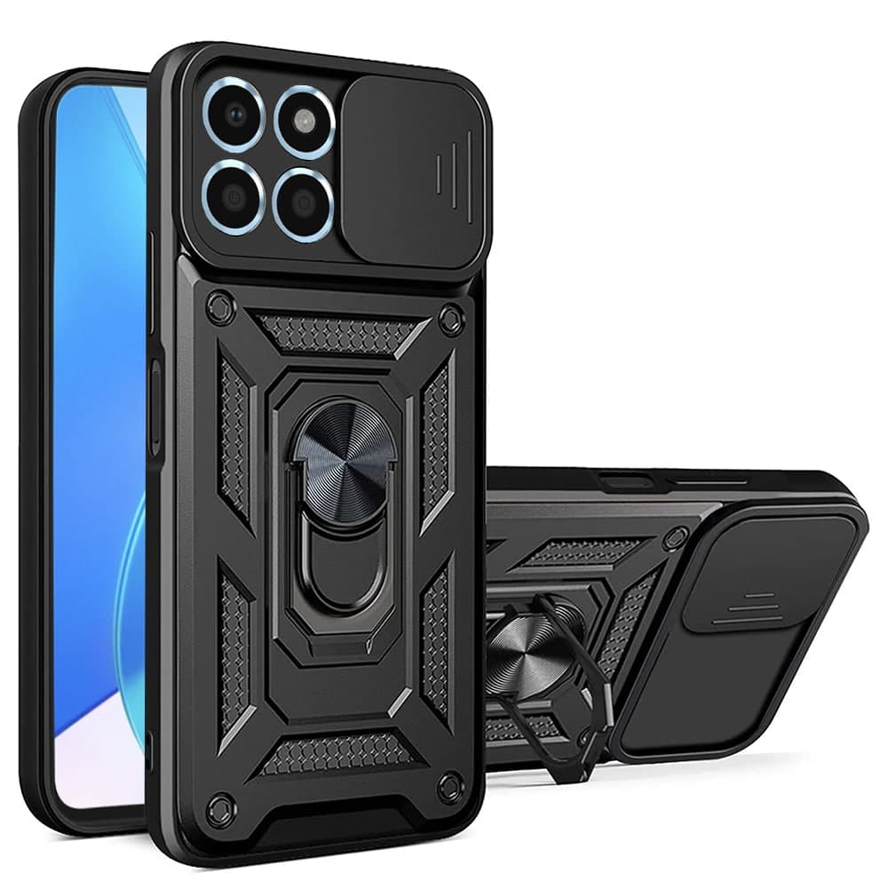 Techsuit CamShield Series - θήκη για Honor X6 / X8 5G 70 Lite - Μαύρο