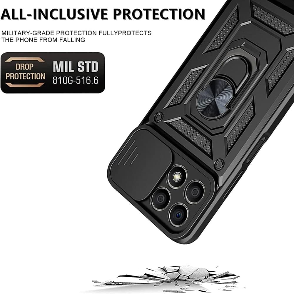 Techsuit CamShield Series - θήκη για Honor X6 / X8 5G 70 Lite - Μαύρο 3