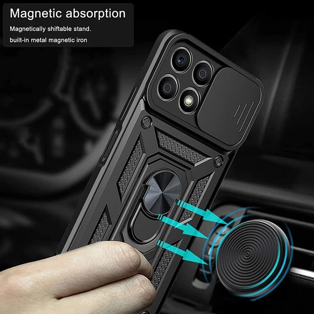 Techsuit CamShield Series - θήκη για Honor X6 / X8 5G 70 Lite - Μαύρο 2