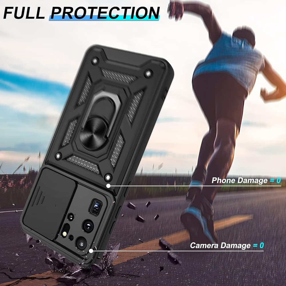Techsuit CamShield Series - θήκη για Samsung Galaxy S20 Ultra / 5G - Μαύρο 2