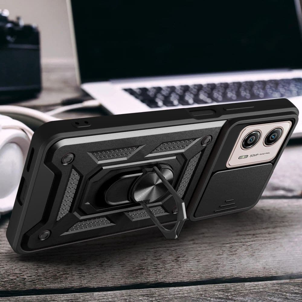 Techsuit CamShield Series - θήκη για Motorola Moto G13 / G23 G53 - Μαύρο 4