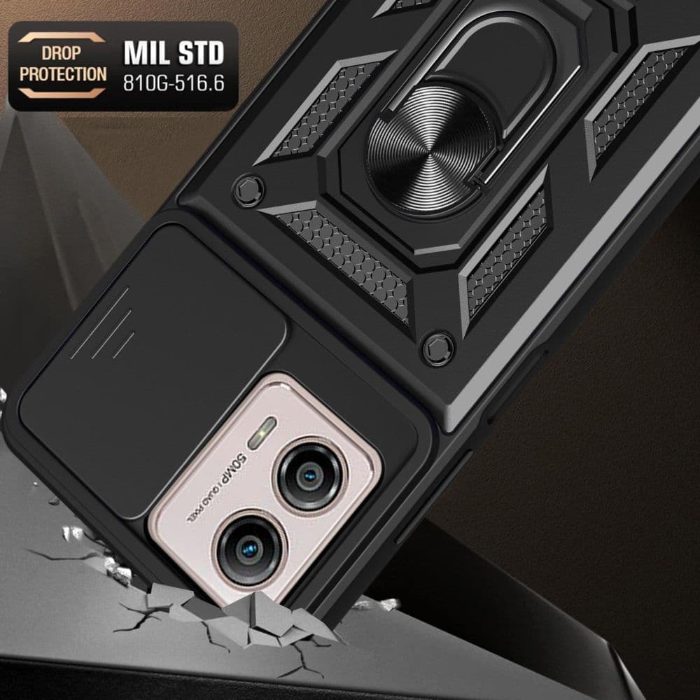 Techsuit CamShield Series - θήκη για Motorola Moto G13 / G23 G53 - Μαύρο 6