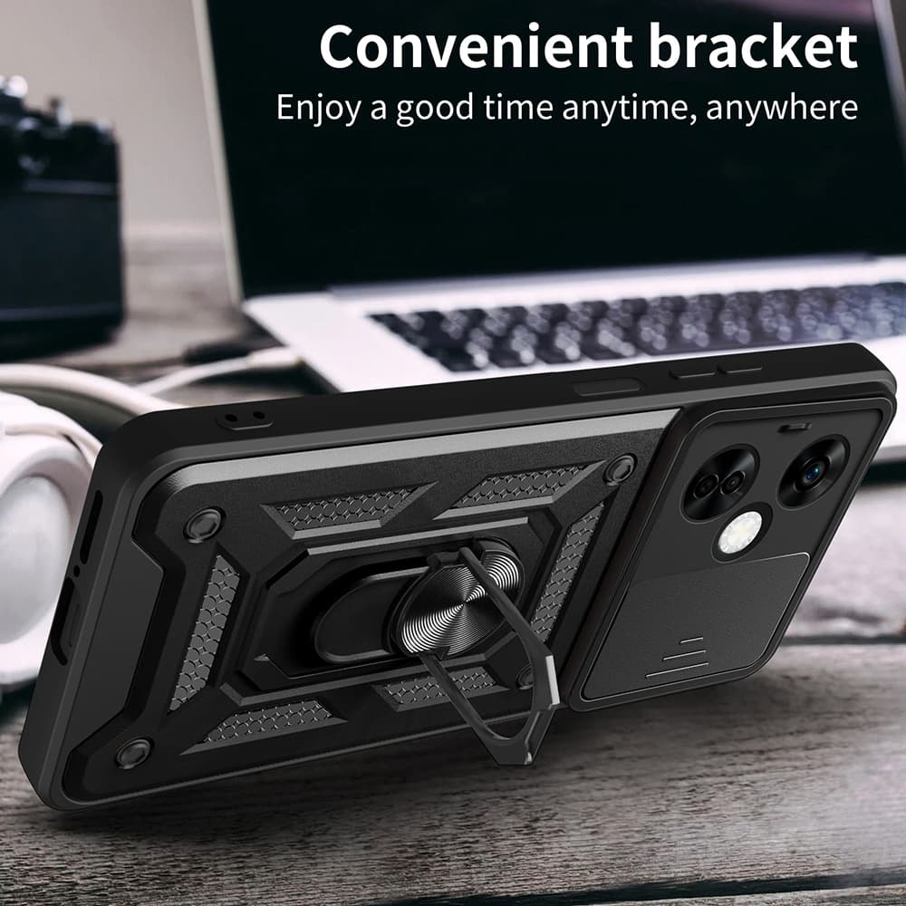 Techsuit CamShield Series - θήκη για Oneplus Nord CE 3 Lite - Μαύρο 4
