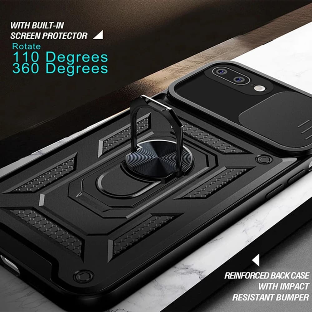 Techsuit CamShield Series - θήκη για Apple iPhone 7 Plus / 8 - Μαύρο 5