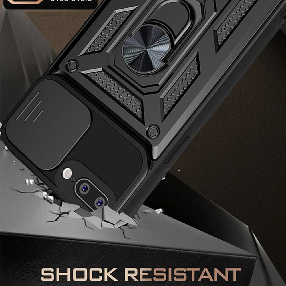 Techsuit CamShield Series - θήκη για Apple iPhone 7 Plus / 8 - Μαύρο 2