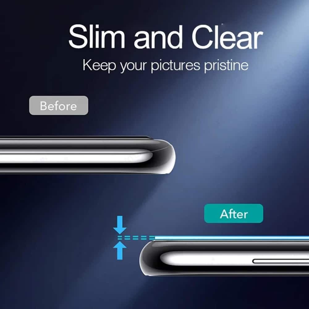 Techsuit - Full Camera Glass - Oppo Reno10 Pro - Black 5