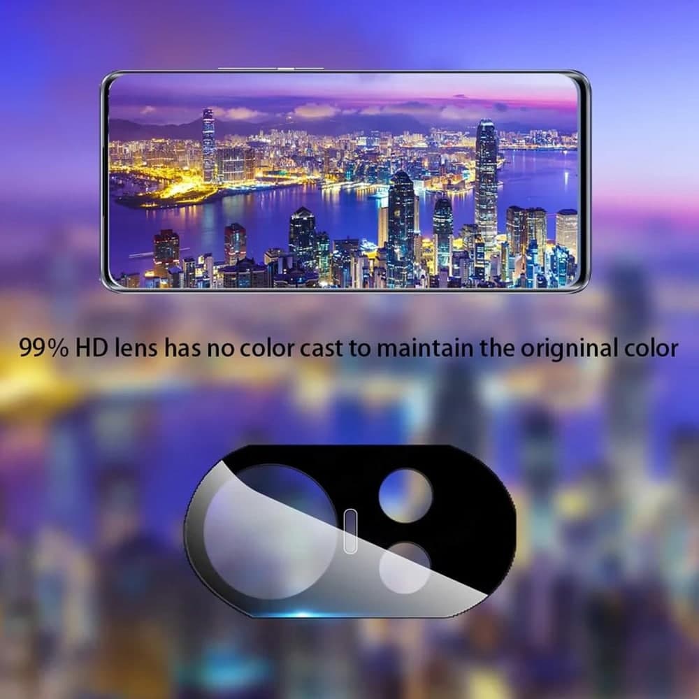 Techsuit - Full Camera Glass - Oppo Reno10 Pro - Black 4