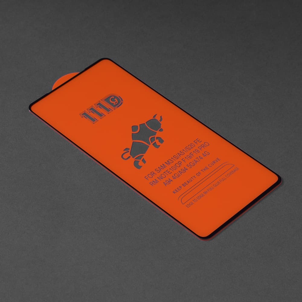 Techsuit - 111D Full Cover / Full Glue Glass - Xiaomi Redmi Note 12S - Black 2