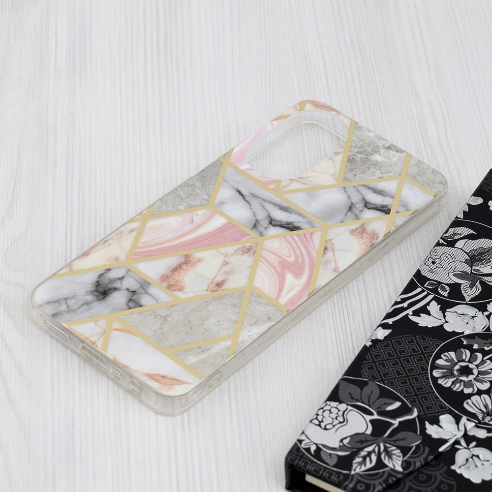 Techsuit Marble Series - θήκη για Oppo A78 4G - Πολύχρωμο 3