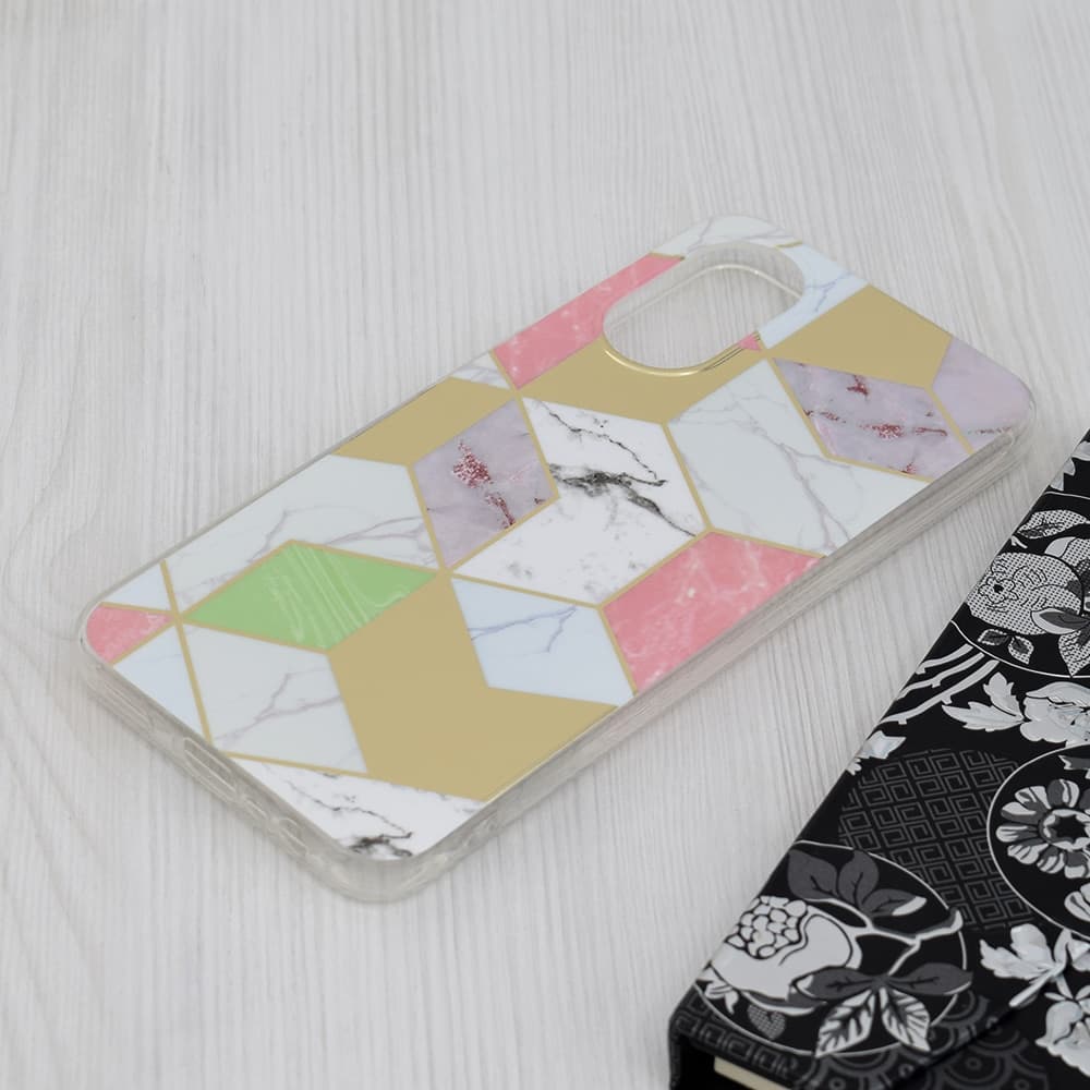 Techsuit Marble Series - θήκη για Oppo A17 - Πολύχρωμο 3