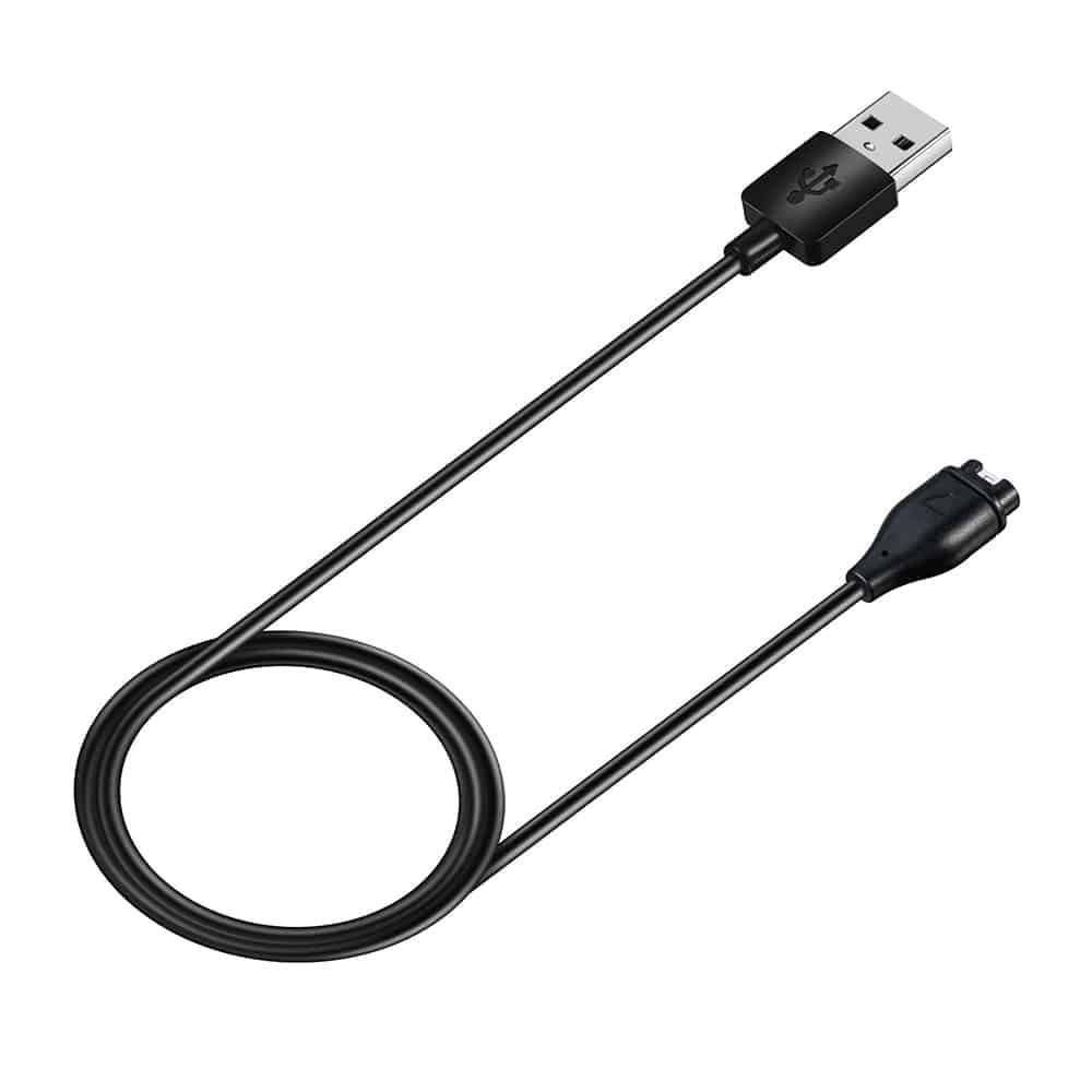 Techsuit - Καλώδιο Φόρτισης για SmartWatch (TGC1) - για Garmin Watch, USB, 5W, 1m - Μαύρο 3