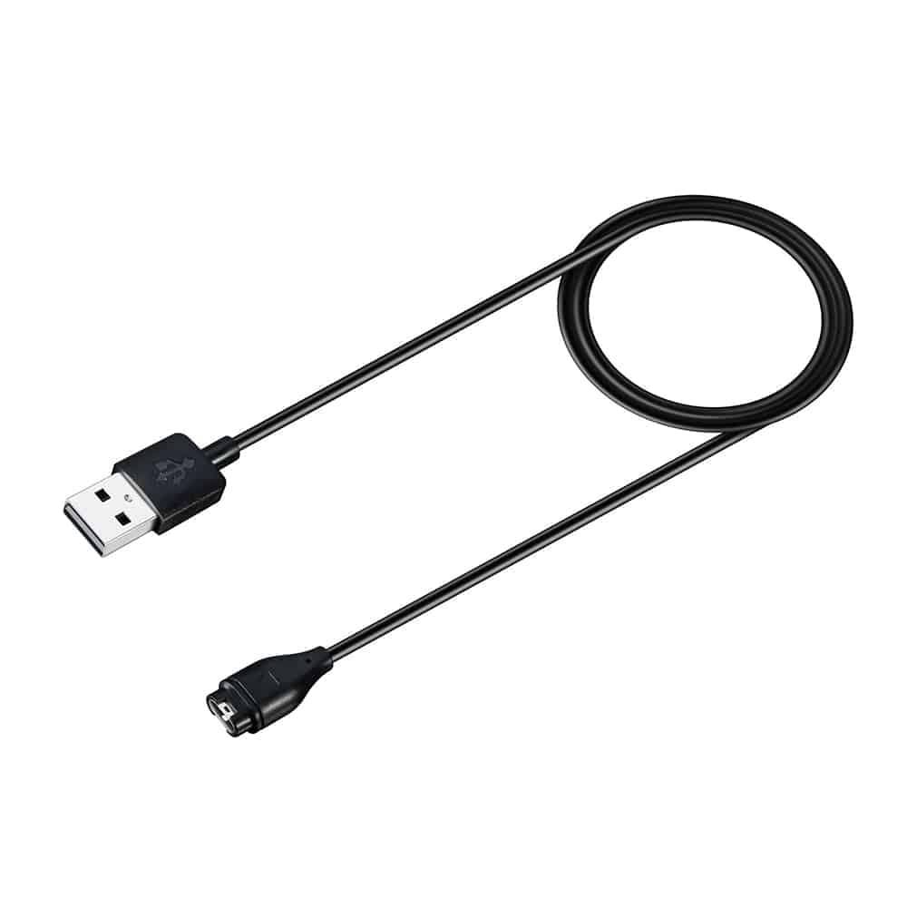 Techsuit - Καλώδιο Φόρτισης για SmartWatch (TGC1) - για Garmin Watch, USB, 5W, 1m - Μαύρο 5