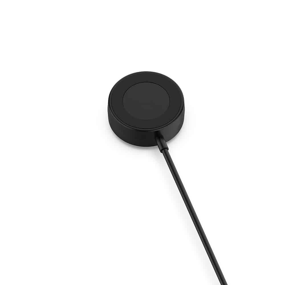 Techsuit - Καλώδιο Φόρτισης για SmartWatch (TGC4) - για Garmin Watch, USB, 5W, 1m με Βάση Γραφείου - Μαύρο 3