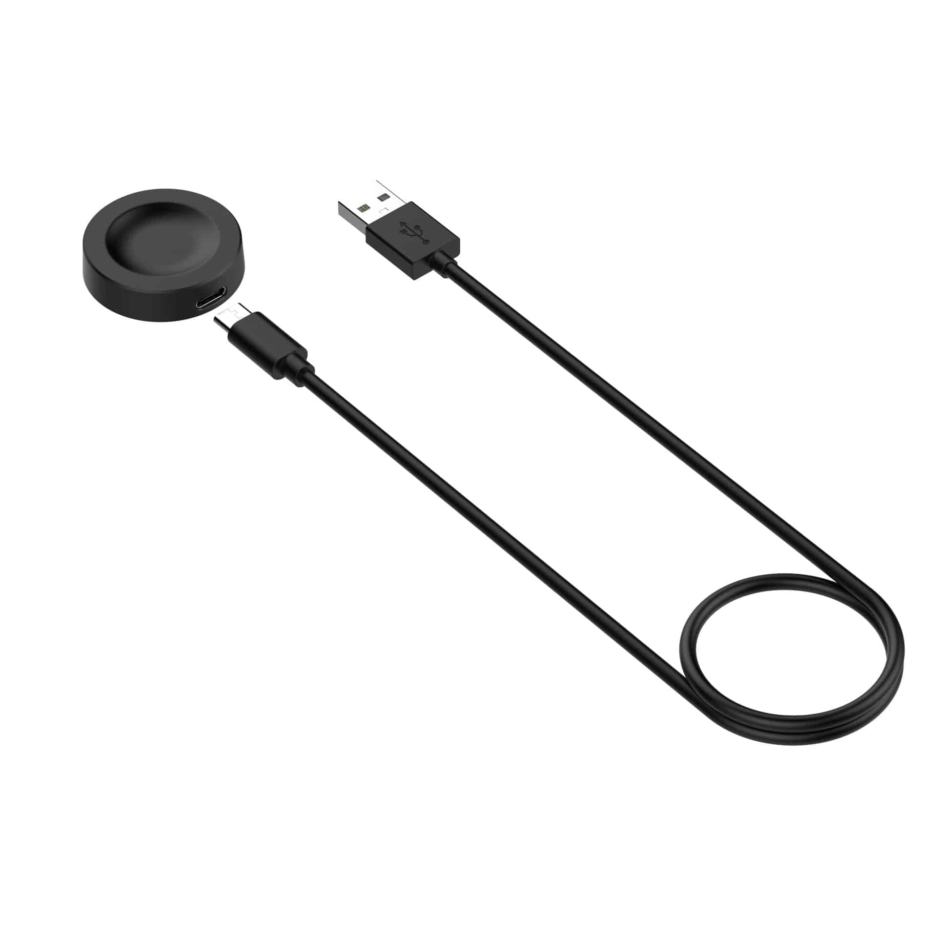 Techsuit - SmartWatch Wireless Charging Καλώδιο (THC2) - for Huawei Watch 4/4 Pro/GT4/Honor 4 Pro, 10W with Desk Holder - Black 4