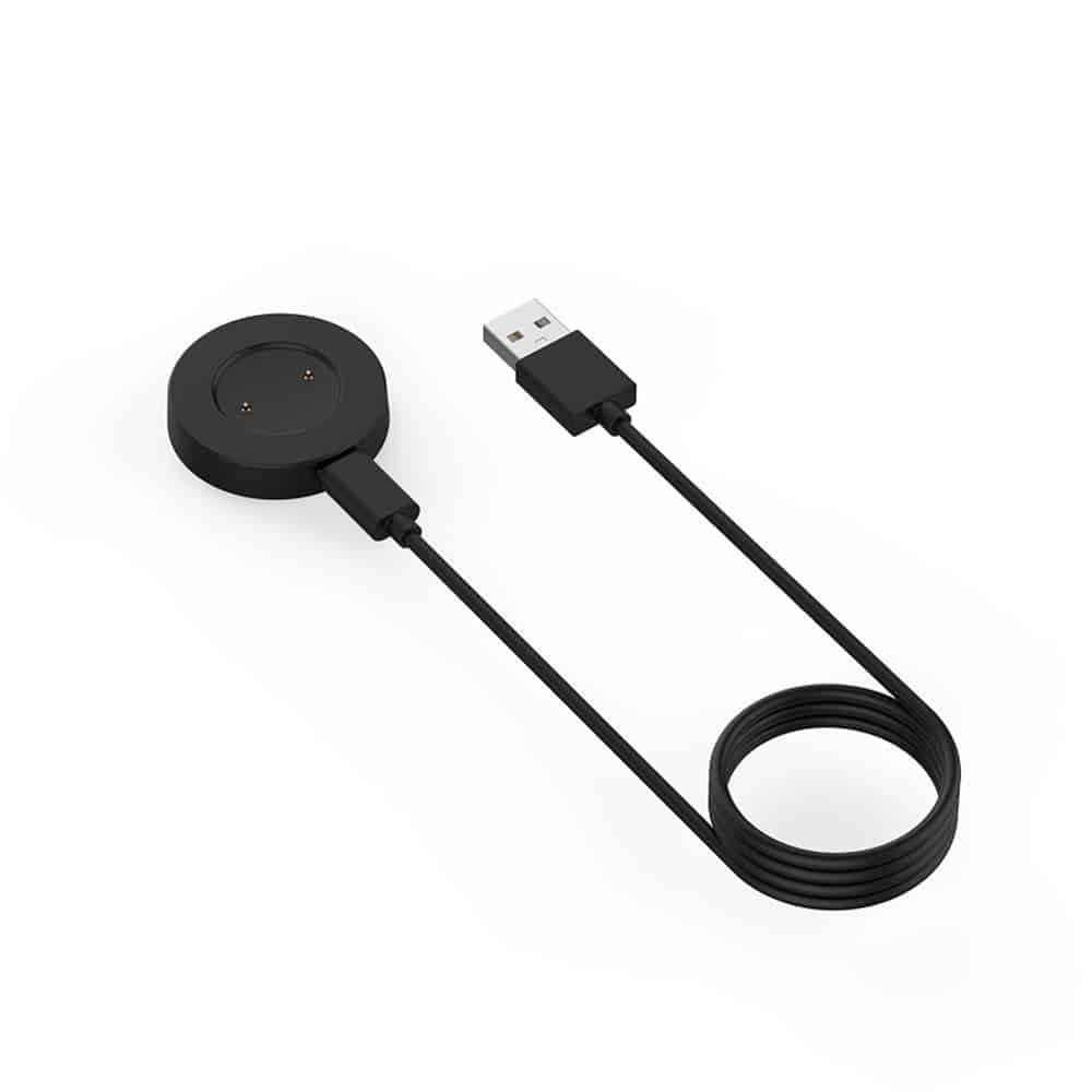 Techsuit - Καλώδιο Ασύρματης Φόρτισης SmartWatch (THC3) - για Huawei Watch, Honor Watch, USB, 3.5W με Βάση Γραφείου - Μαύρο 3