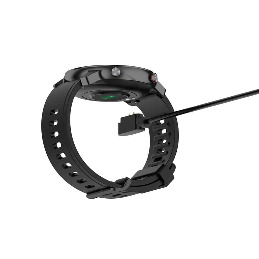 Techsuit - Καλώδιο Ασύρματης Φόρτισης SmartWatch (TXC4) - για Haylou Watch, USB, 3.5W - Μαύρο 2