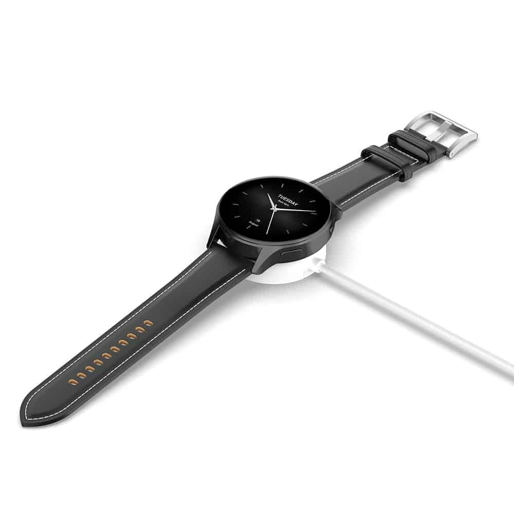 Techsuit - SmartWatch Wireless Charging Καλώδιο (TXC5) - for Xiaomi Watch H1/2 Pro/S2, USB, 5W with Desk Holder - Black 5
