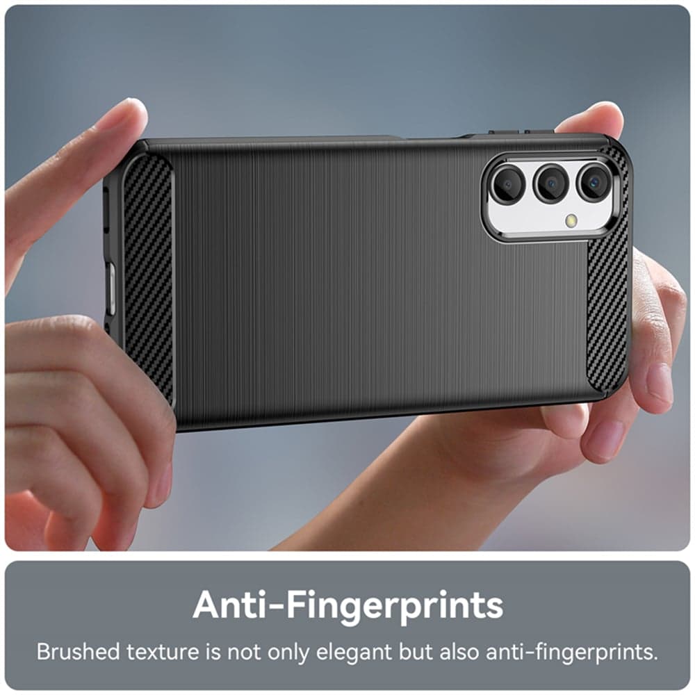 Techsuit Carbon Silicone - Samsung Galaxy A25 - Μαύρο 5