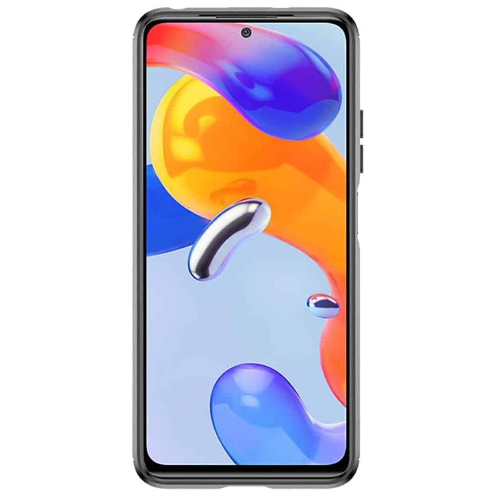Techsuit Carbon Silicone - θήκη για Xiaomi Redmi Note 11 Pro 4G - Μαύρο 4