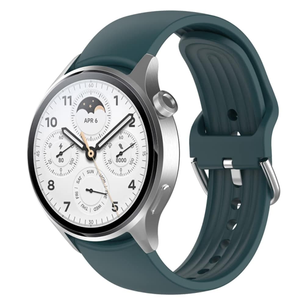 Techsuit - Watchband 22mm (W003) - Huawei Watch GT 2 46mm / GT 3 46mm, Xiaomi Watch S1 Pro / Active - Green 3