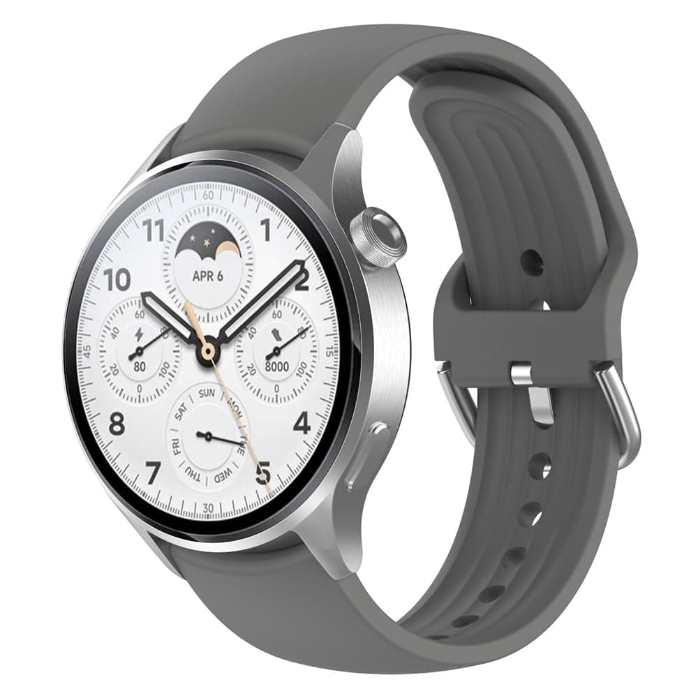 Techsuit Watchband 22mm (W003) - θήκη για Huawei Xiaomi Watch S1 Pro / Active GT 2 46mm 3 - Γκρι 3