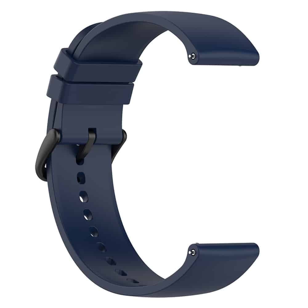 Techsuit - Watchband 22mm (W001) - Huawei Watch GT 2 (46mm)/GT 2 Pro/GT 3 Pro (46mm)/Ultimate, Xiaomi Watch S1 - Dark Blue 2