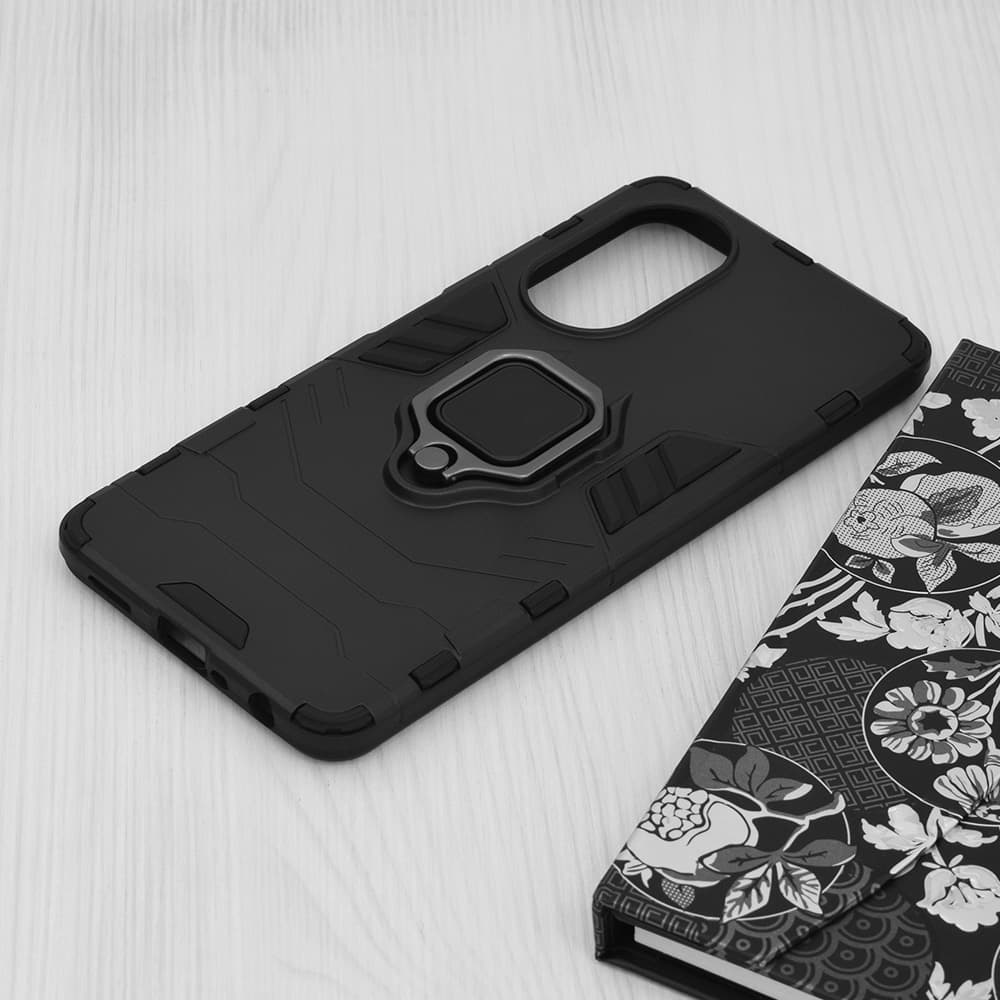 Techsuit Silicone Shield - θήκη για Oppo A58 4G - Μαύρο 6