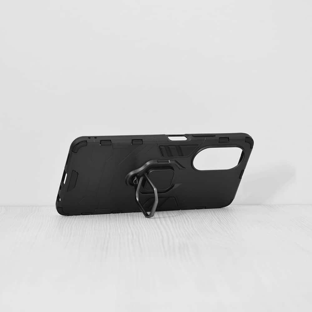 Techsuit Silicone Shield - θήκη για Oppo A58 4G - Μαύρο 2
