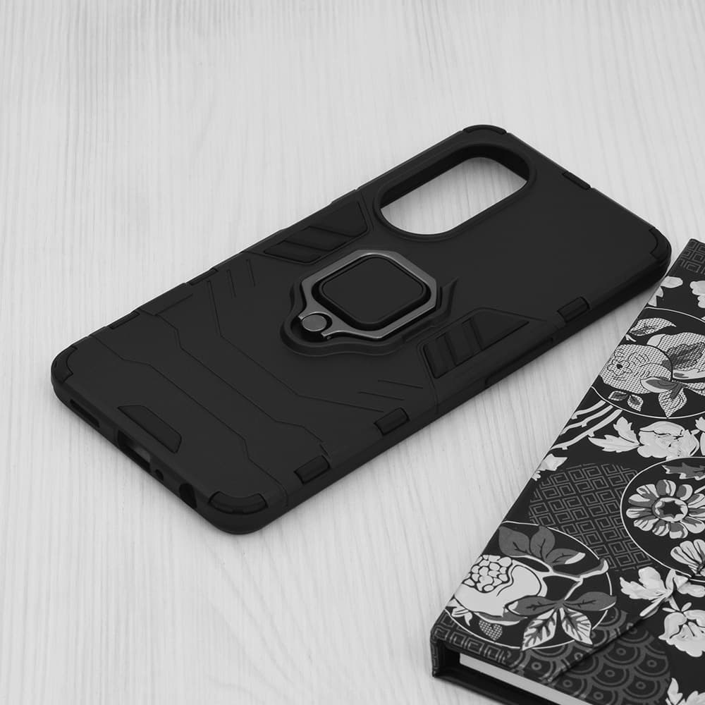 Techsuit Silicone Shield - θήκη για Oppo A98 - Μαύρο 5