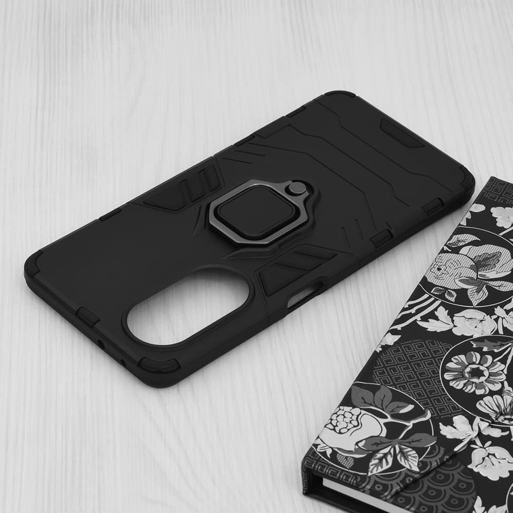 Techsuit Silicone Shield - θήκη για Oppo A98 - Μαύρο 6