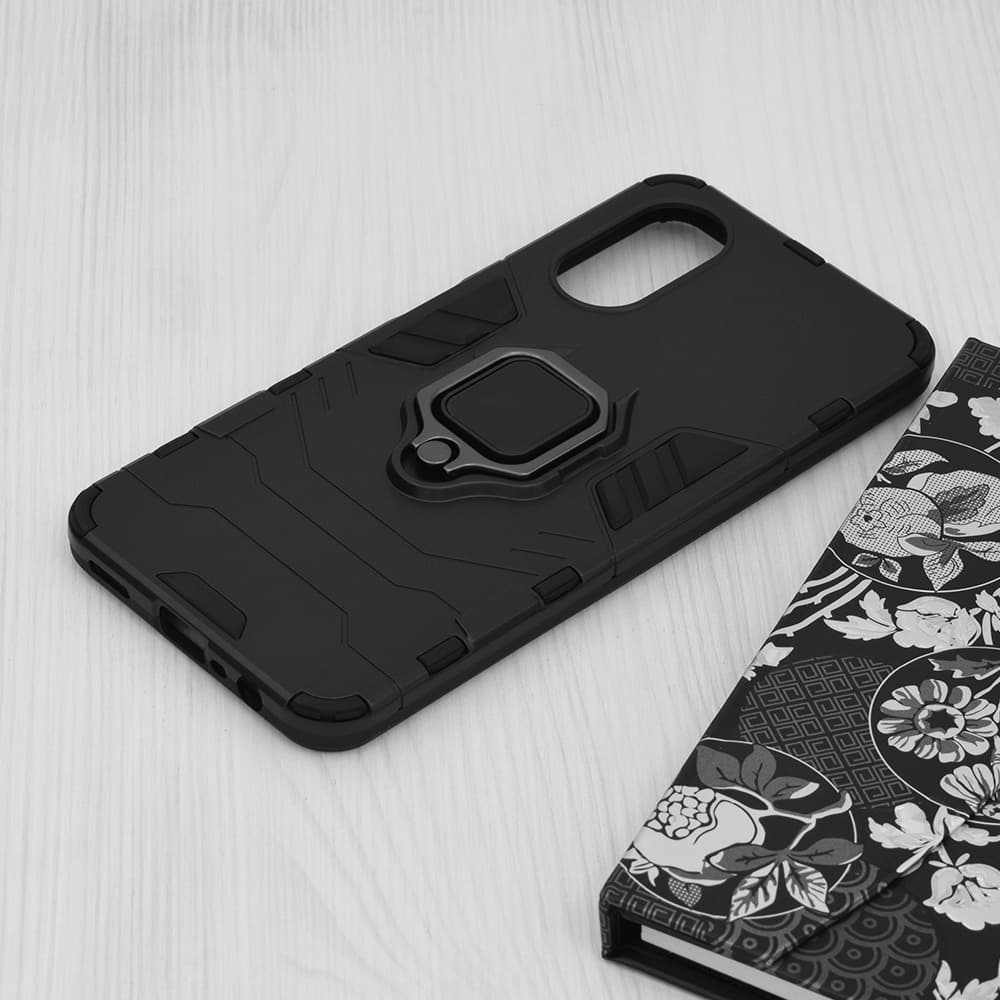 Techsuit Silicone Shield - θήκη για Oppo A17 - Μαύρο 5