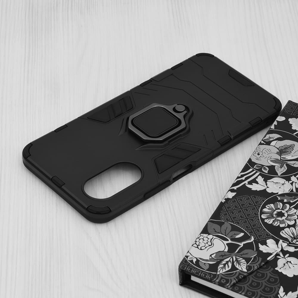 Techsuit Silicone Shield - θήκη για Oppo A17 - Μαύρο 6