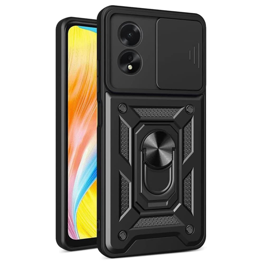 Techsuit CamShield Series - θήκη για Oppo A58 4G - Μαύρο