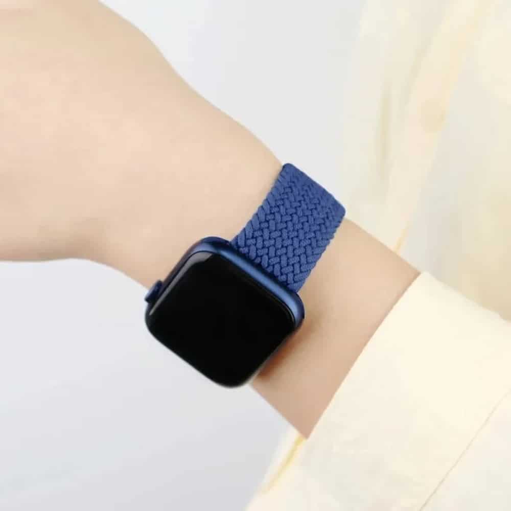 Techsuit - Watchband (W032) - Apple Watch 1/2/3/4/5/6/7/8/9/10/SE/SE 2 (38/40/41/42mm) - Star Light 4