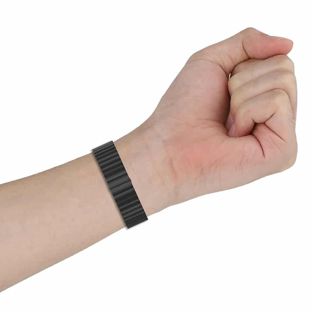 Techsuit Watchband 22mm (W012) - θήκη για Huawei Xiaomi Watch S1 - Ασημί 4