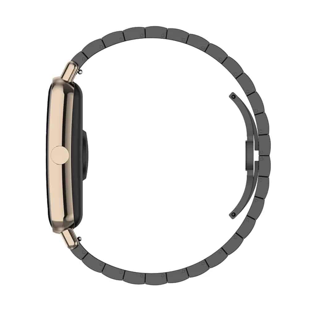 Techsuit Watchband 22mm (W012) - θήκη για Huawei Xiaomi Watch S1 - Ασημί 5