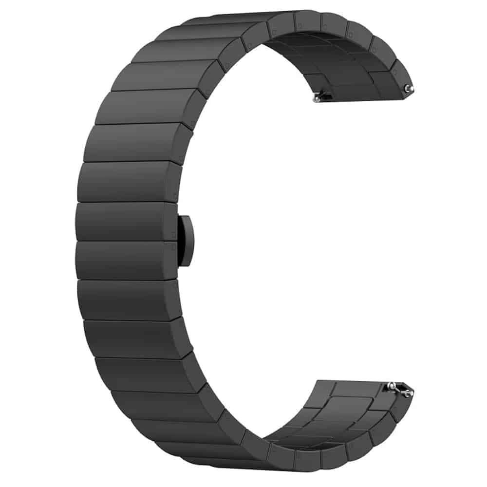 Techsuit Watchband 22mm (W012) - θήκη για Xiaomi Watch S1 - Μαύρο 2