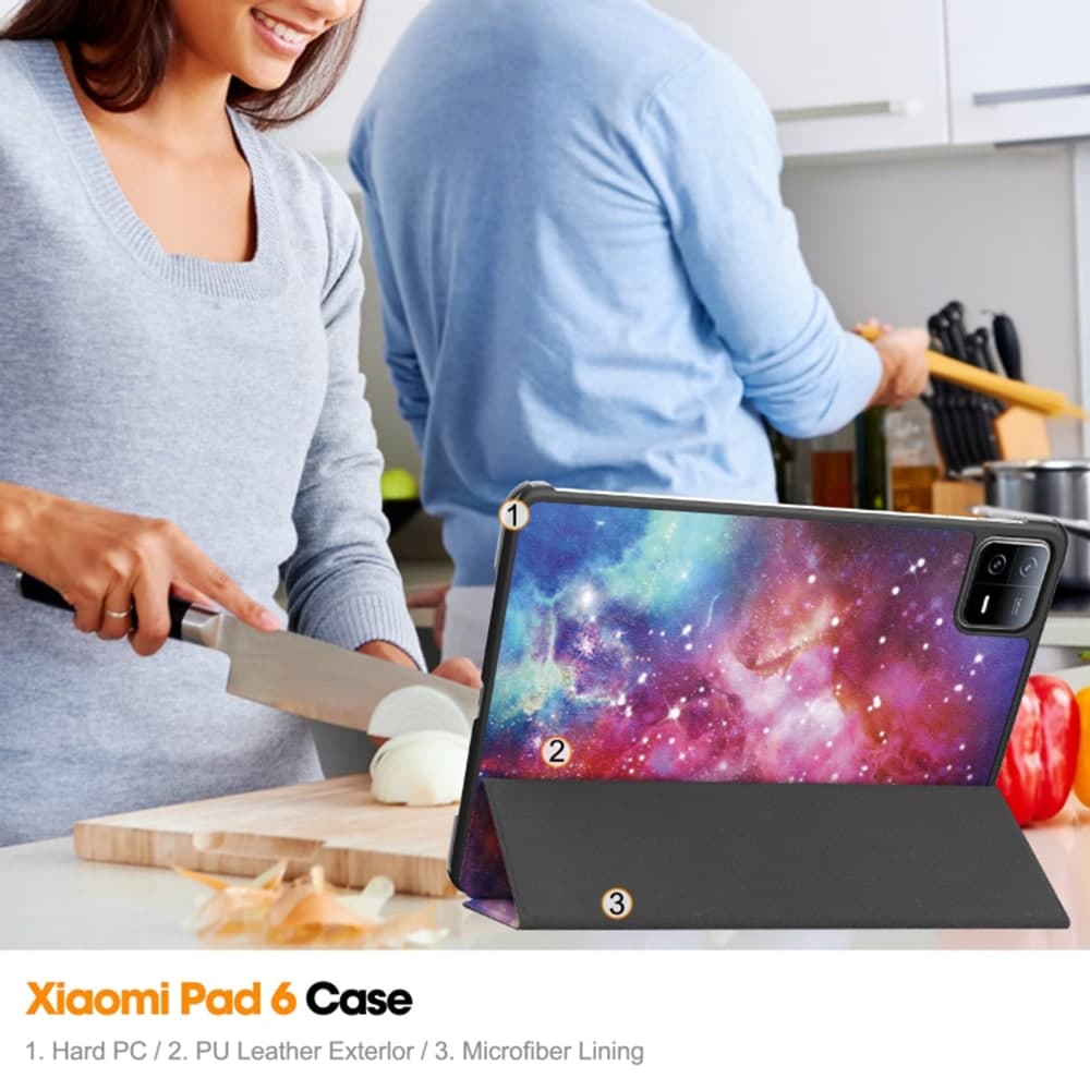 Techsuit FlipCraft - Xiaomi Pad 6 / Pro - Πολύχρωμο 7