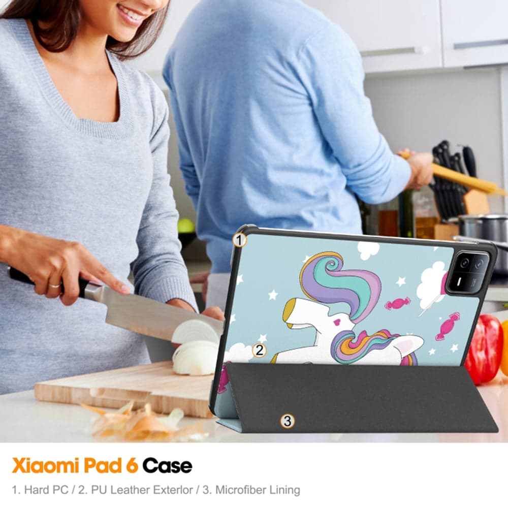 Techsuit FlipCraft - Xiaomi Pad 6 / Pro - Πολύχρωμο 7