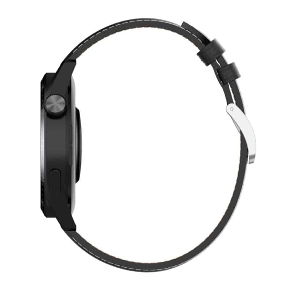 Techsuit - Watchband 20mm (W048) - Samsung Galaxy Watch 4/5/Active 2, Huawei Watch GT 3 (42mm)/GT 3 Pro (43mm) - Black 5