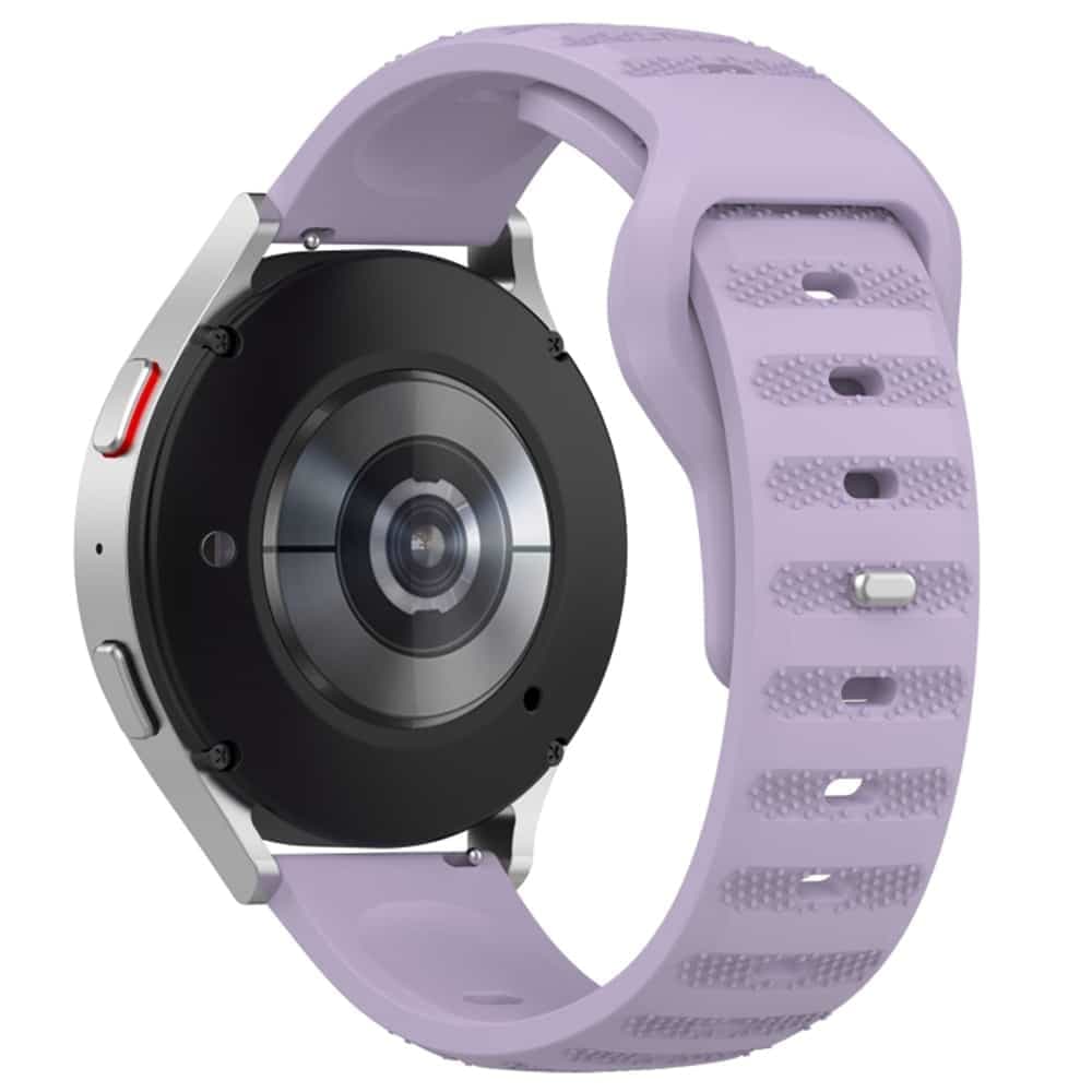 Techsuit - Watchband 20mm (W050) - Samsung Galaxy Watch 4/5/Active 2, Huawei Watch GT 3 (42mm)/GT 3 Pro (43mm) - Purple 4