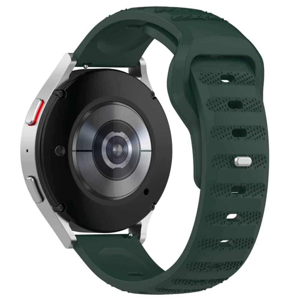 Techsuit - Watchband 20mm (W050) - Samsung Galaxy Watch 4/5/Active 2, Huawei Watch GT 3 (42mm)/GT 3 Pro (43mm) - Green 3