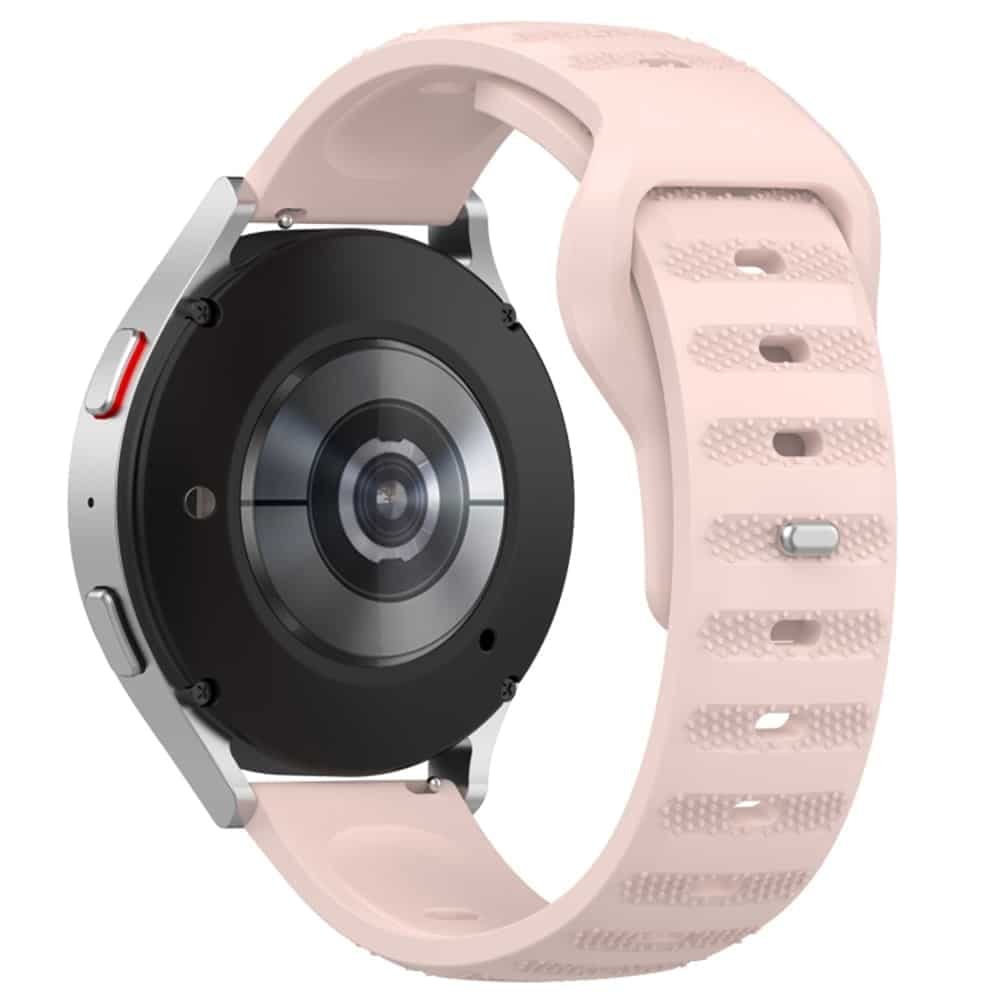 Techsuit - Watchband 20mm (W050) - Samsung Galaxy Watch 4/5/Active 2, Huawei Watch GT 3 (42mm)/GT 3 Pro (43mm) - Pink 2