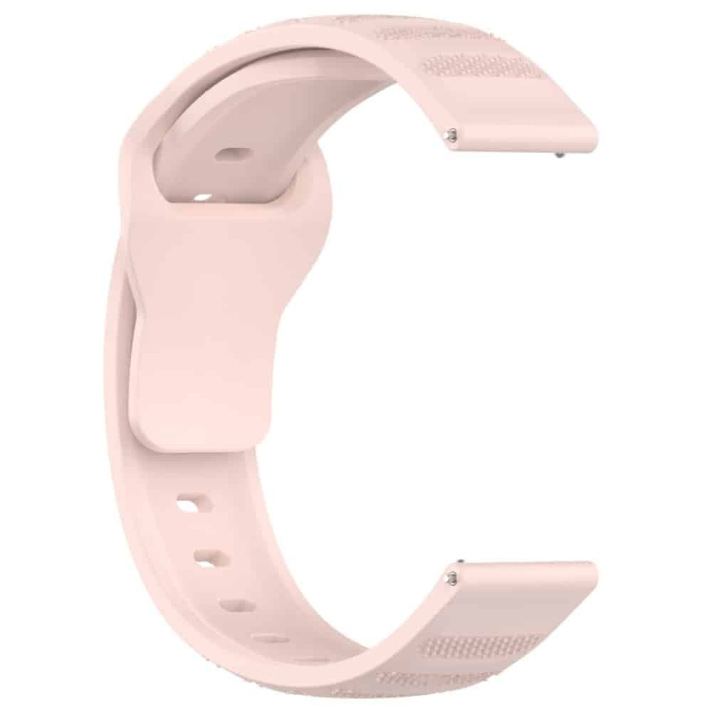 Techsuit - Watchband 20mm (W050) - Samsung Galaxy Watch 4/5/Active 2, Huawei Watch GT 3 (42mm)/GT 3 Pro (43mm) - Pink 4