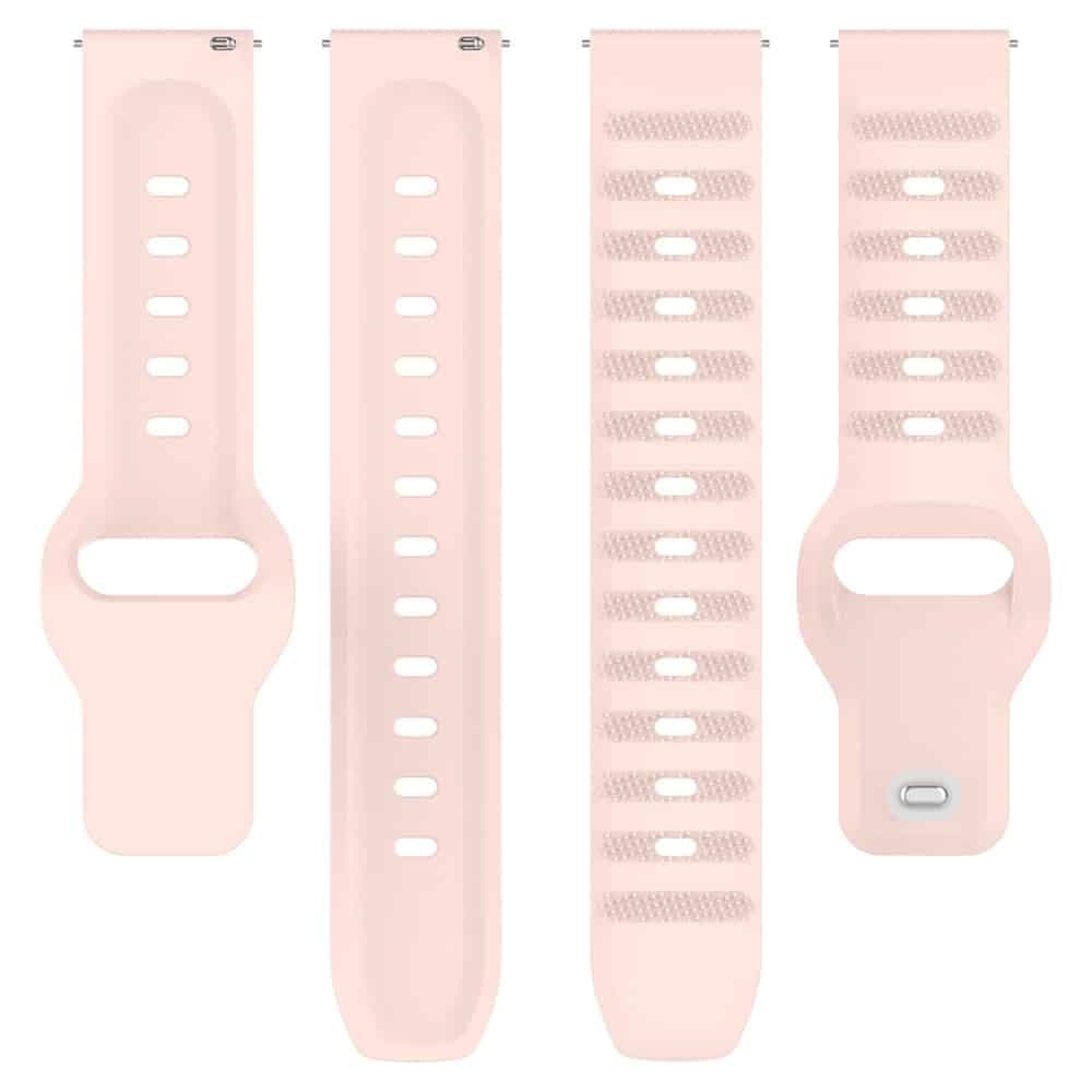 Techsuit - Watchband 20mm (W050) - Samsung Galaxy Watch 4/5/Active 2, Huawei Watch GT 3 (42mm)/GT 3 Pro (43mm) - Pink 3